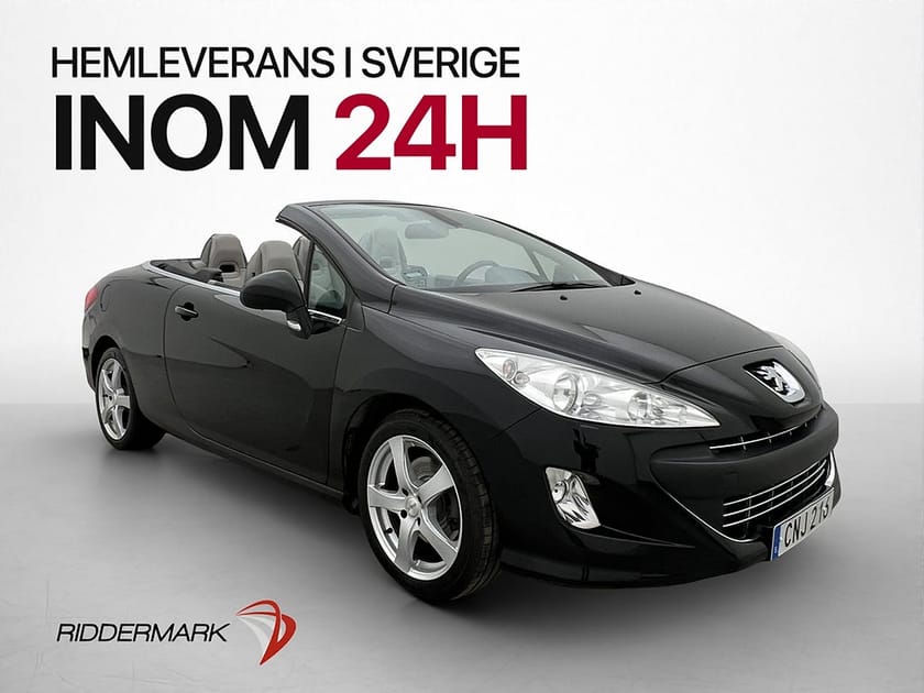Bild 1 av Peugeot 308 CC 1.6 THP 156hk Skinn P-Sensorer Farthållare