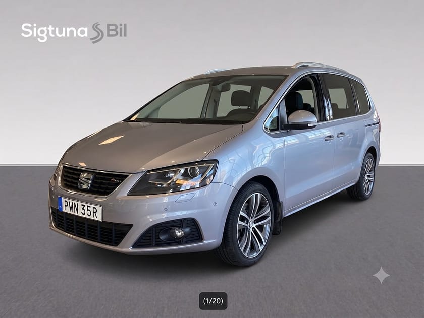 Bild 2 av SEAT Alhambra 7-Seater 2.0 TDI 4Drive FR-Line Backkamera Värmare
