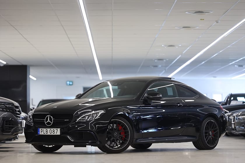 Bild 3 av Mercedes-Benz AMG C 63 S Coupé 510hk Pano Burmester Kolfiber