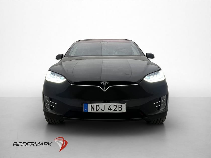 Bild 2 av Tesla Model X Performance AWD 6-Sits AP Drag Luftfjädring