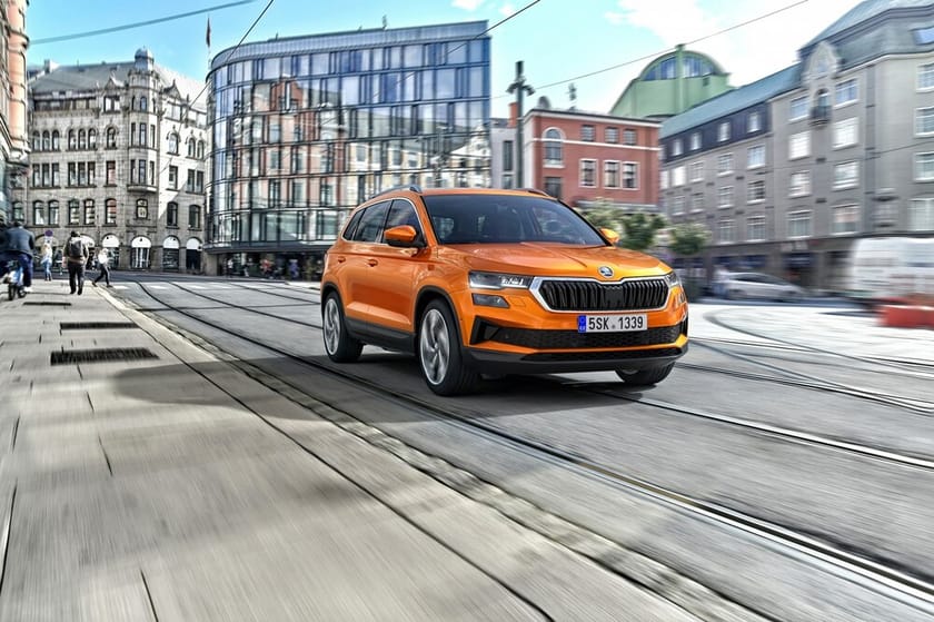 Škoda Karoq bakgrundsbild