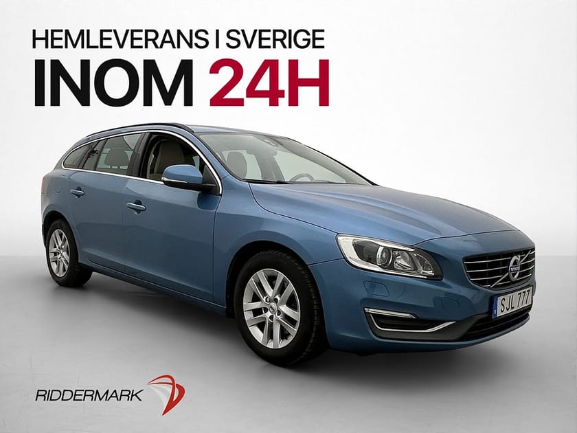 Bild 1 av Volvo V60 D4 Momentum VOC Skinn Rattvärm Sensor Kamrem-Bytt