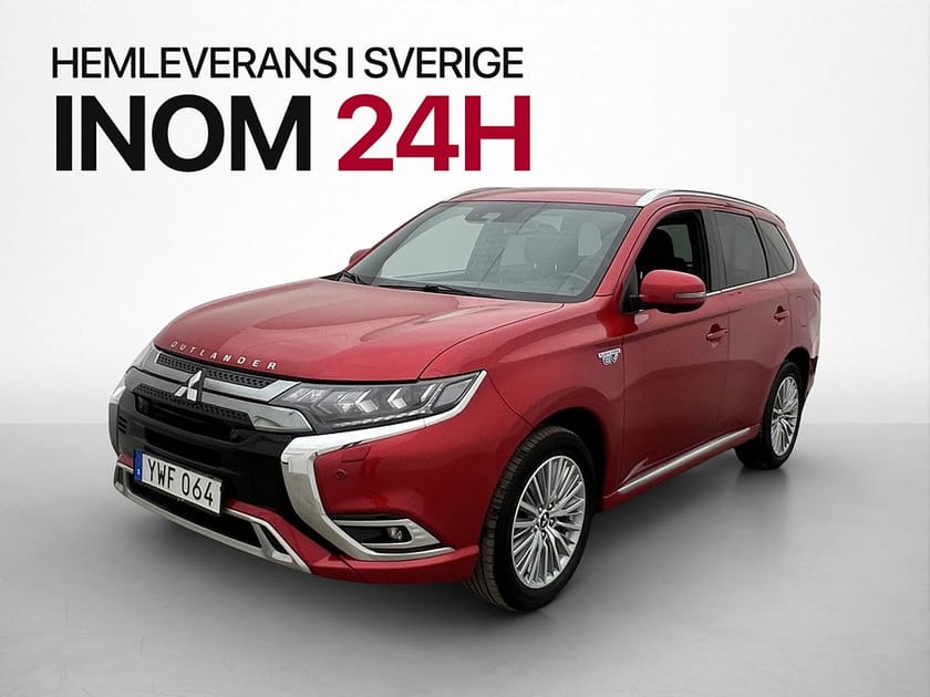 Bild 1 av Mitsubishi Outlander PHEV AWD Business X Drag Skinn 360°