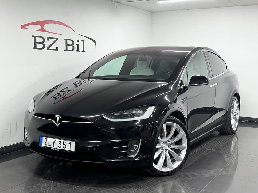 Bild 1 av Tesla Model X 100D AWD Long Range 525hk 6 Sits Drag