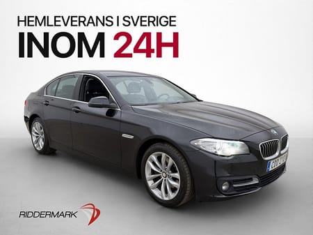 BMW 520d xDrive Sedan 520 190hk B-Kamera Navi Skinn Drag
