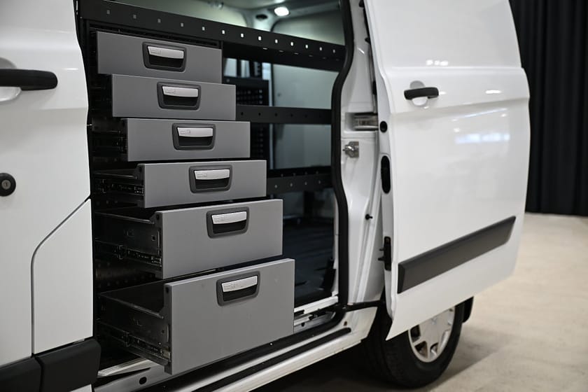 Bild 5 av Ford Transit Custom 290 130HK Servicebil|Dubbeldörr|Inredd|NyKamrem|Moms