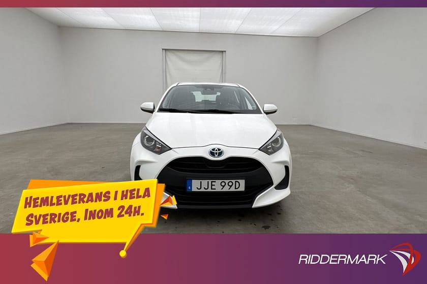 Bild 2 av Toyota Yaris Hybrid 116hk Active Kamera Adaptiv-fart MOMS