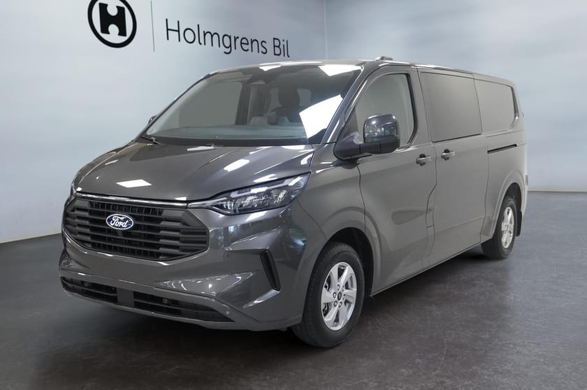 Bild 1 av Ford Transit Custom 320 Crew Van Dubbelhytt Skåp Limited 320l LWB 2.0l Ecoblue 170hk 8AT FWD Diesel