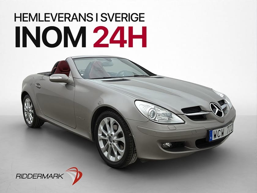 Bild 1 av Mercedes-Benz SLK 200 Kompressor 163hk Skinn