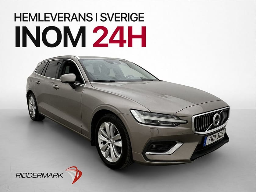 Bild 1 av Volvo V60 D3 AWD Inscription H/K Drag Skinn 360 BLIS CarPlay