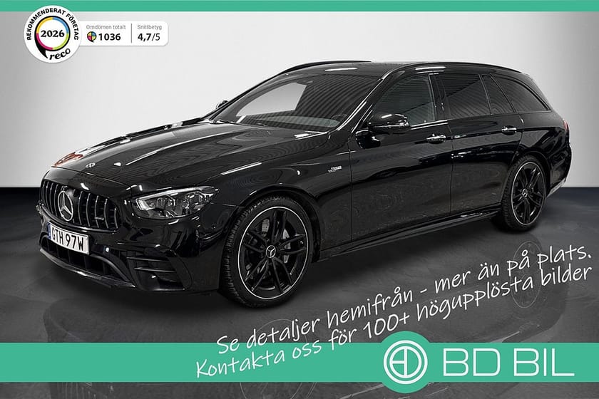 Bild 1 av Mercedes-Benz AMG E 53 T 4MATIC+ E53 BURMESTER NIGHT DRAG VÄRMARE
