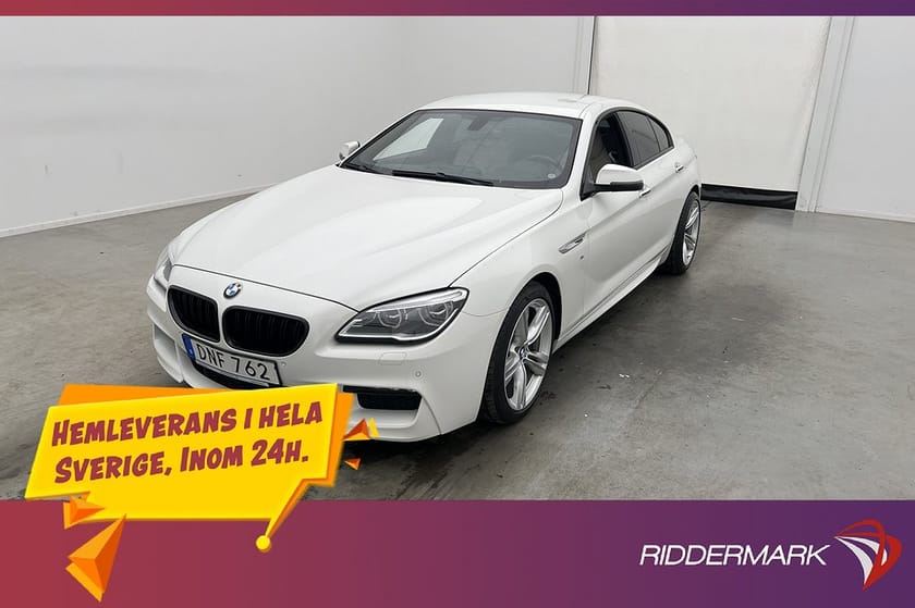 Bild 3 av BMW 640i Coupé 640 320hk M Sport HiFi Navi Kamera Elstolar