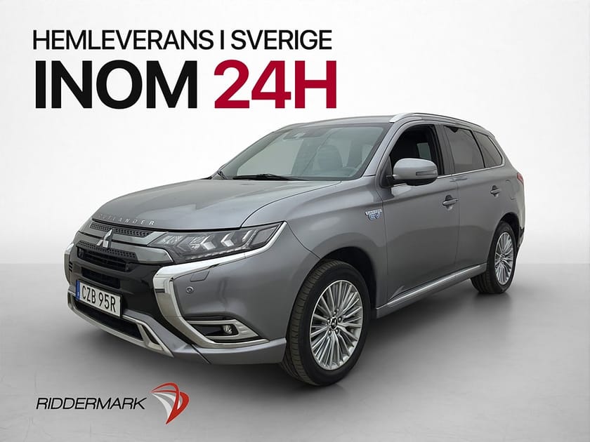 Bild 1 av Mitsubishi Outlander PHEV AWD 224hk Business 360° Skinn Drag