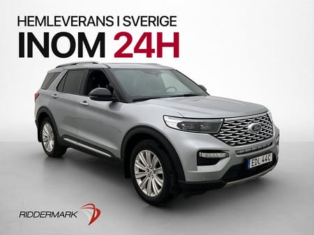 Ford Explorer Plug-In Hybrid Platinum 7-Sits B&O Pano Drag