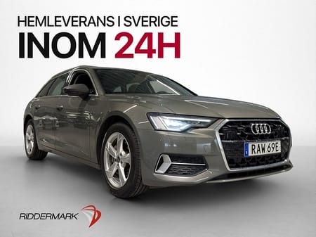 Audi A6 Avant 40 TDI quattro 204hk Värm Kamera Cockpit Drag MOMS