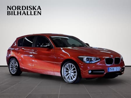 BMW 118d 5-dörrars Steptronic Sport line Nyservad P-sensor
