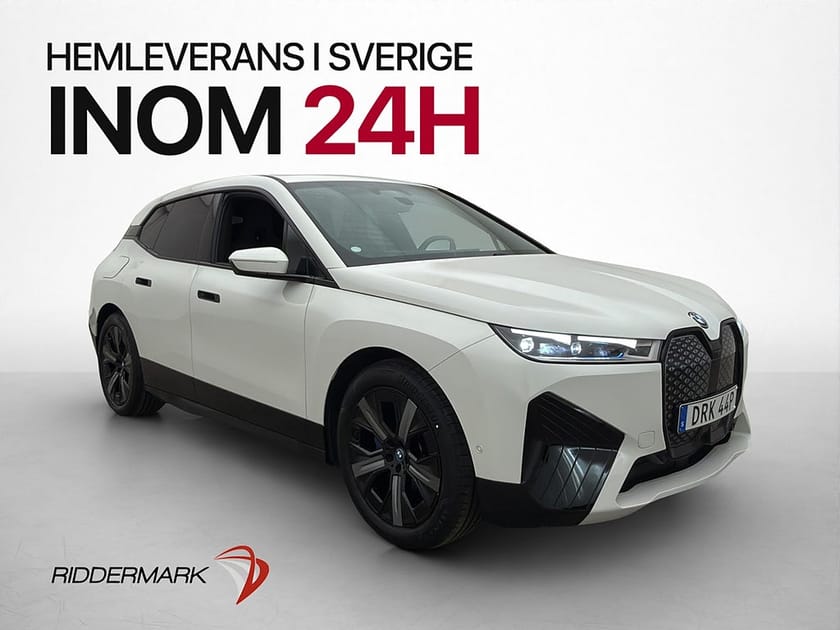 Bild 1 av BMW iX xDrive40 Sport line Laser HUD H/K Cockpit Läder Drag
