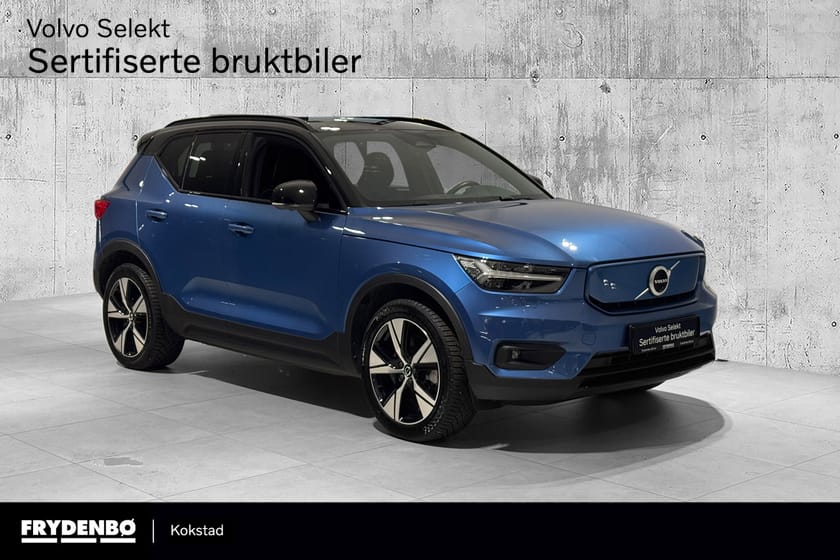 Bilde 1 av Volvo XC40 P8 AWD Recharge KROK|20"|LOUNGE.PK|LYS.PK|STOL.PK|8år*