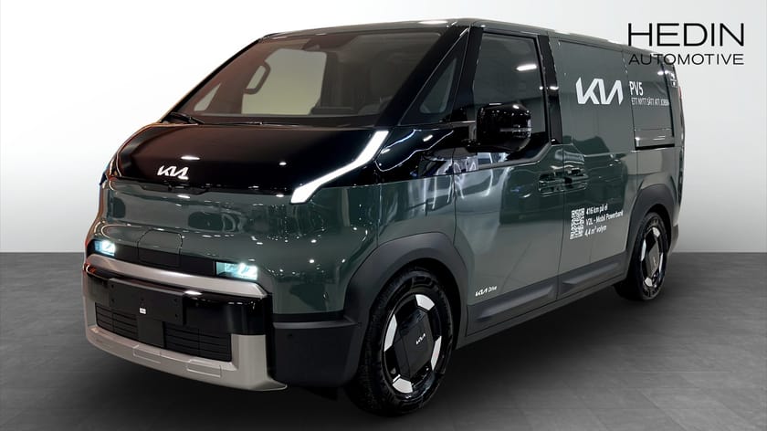 Bild 1 av Kia PV5 Cargo PLUS PRO LONG RANGE | HEDIN SUPERCHARGE 15000kr
