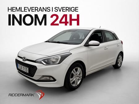 Hyundai i20 1.4 101hk Premium Bluetooth Rattvärme En-Brukare