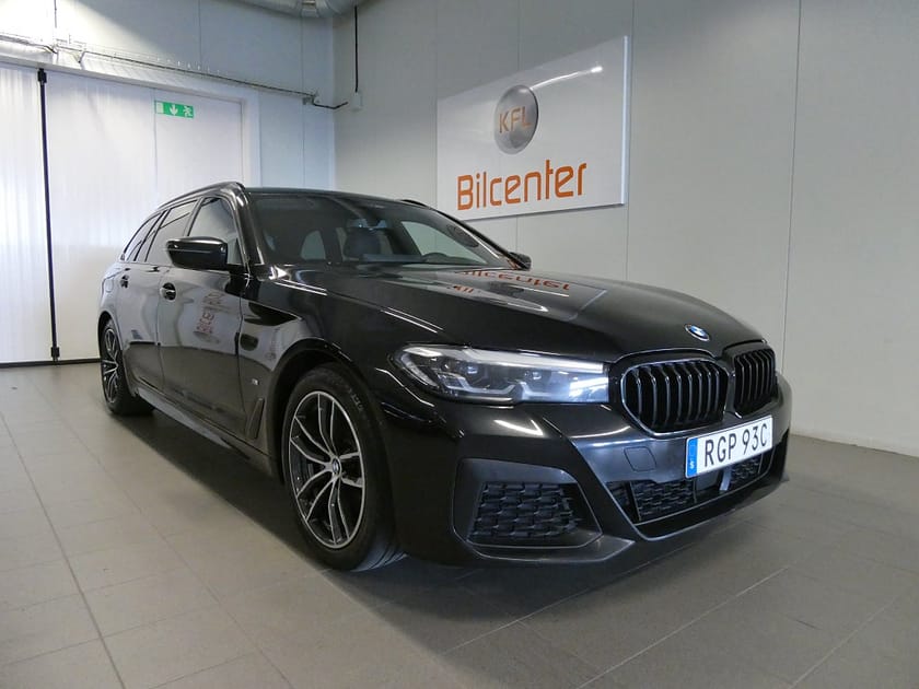 Bild 4 av BMW 520d xDrive Touring M Sport Aut-Drag-Skinn-Navi-Värmare-Moms-SoV