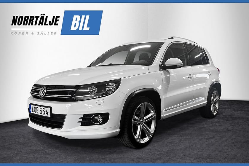 Bild 1 av Volkswagen Tiguan 1.4 160HK TSI 4M R-LINE DRAG BENSIN VÄRMARE KAMERA 19"