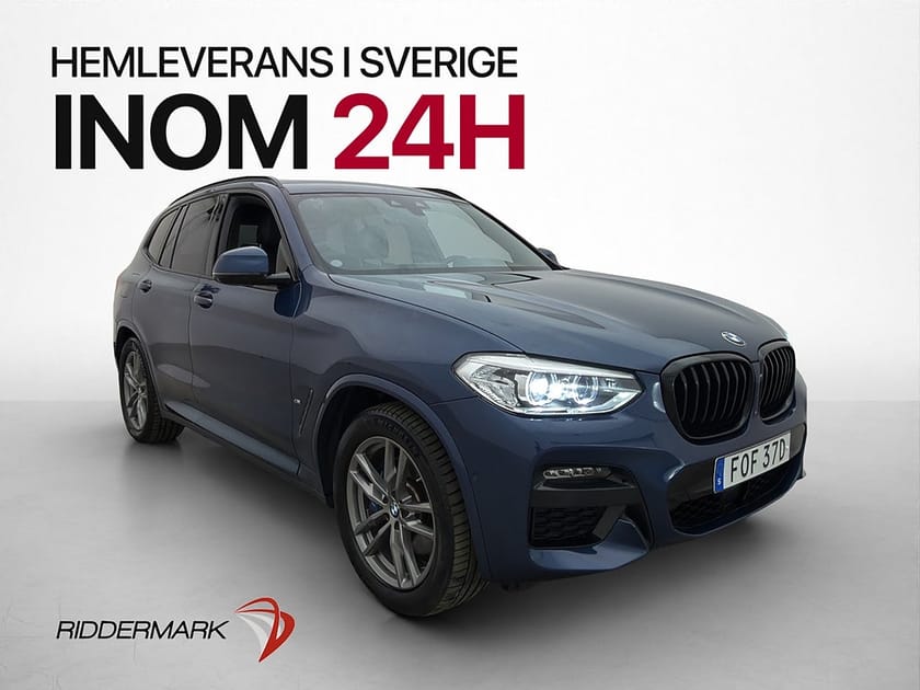 Bild 3 av BMW X3 xDrive30e M Sport Hifi  Cockpit 360° Skinn Navi Drag