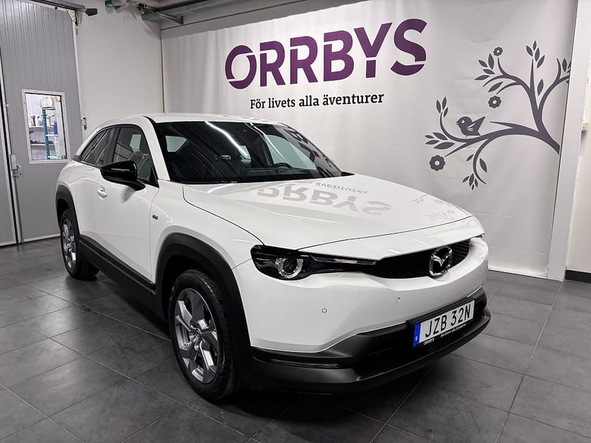 Bild 1 av Mazda MX-30 e-Skyactiv EV Exclusive-line Nav, Head up 3-fas, V-hjul