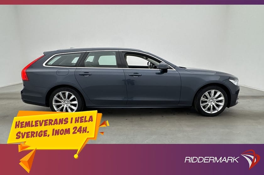 Bild 3 av Volvo V90 T4 190hk Skinn Elstol VoC P-Värm Drag Pilot