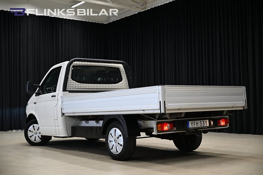 Bild 5 av Volkswagen Transporter Chassi Cab 2.0 TDI Flak|Drag|LED-Strålkastare|Värmare|Leasbar
