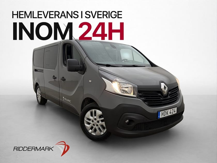 Bild 1 av Renault Trafic Kombi Lång D-Värm PDC Bluetooth Farthållare 9-Sits