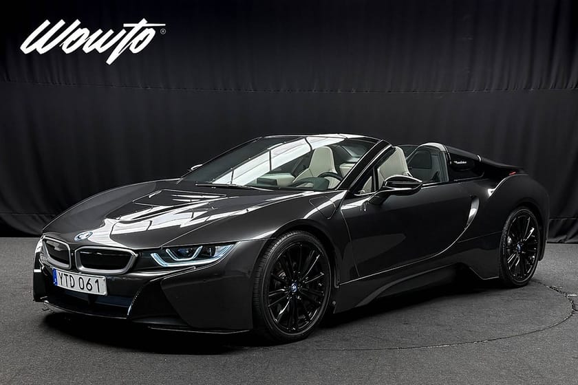 Bild 1 av BMW i8 Roadster 374HK /HuD /Laser /Navi /Sv-Såld /4.95%