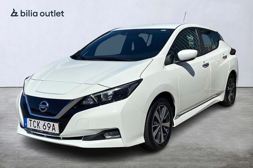 Bild 1 av Nissan Leaf 40kWh 150hk / Backkamera CarPlay Rattvärme