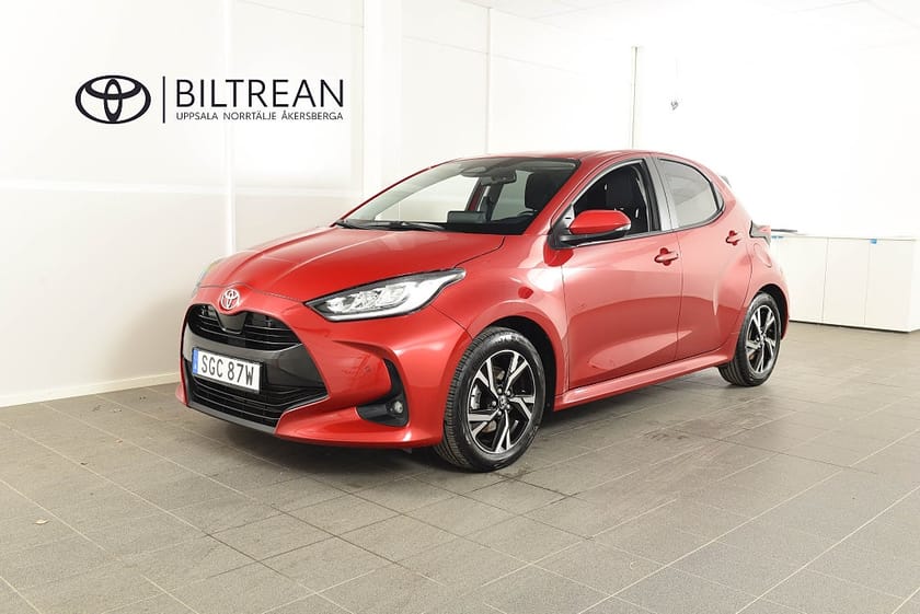 Bild 1 av Toyota Yaris Hybrid 115 Elhybrid Active Plus Säkerhetspaket Backkamera