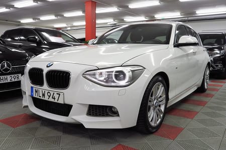 BMW 120d 120 5-dörrars Steptronic M Sport SoV Hjul Ränta fr 1.95%