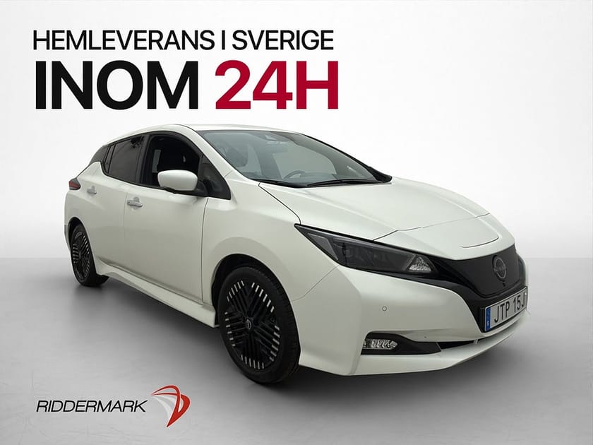 Bild 1 av Nissan Leaf 150hk Döda-vinkel Backkamera Bluetooth MOMS