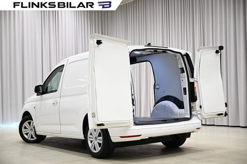 Bild 5 av Volkswagen Caddy Cargo 4Motion 122HK Nedlackad|LED|Värmare|AppleCarplay|Moms