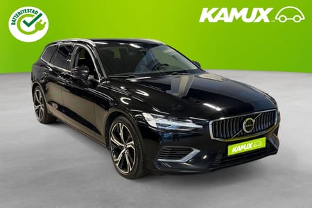 Volvo V60 Recharge T6 II AWD Core Bright 350hk  H/K B-kam Drag Rattvärme