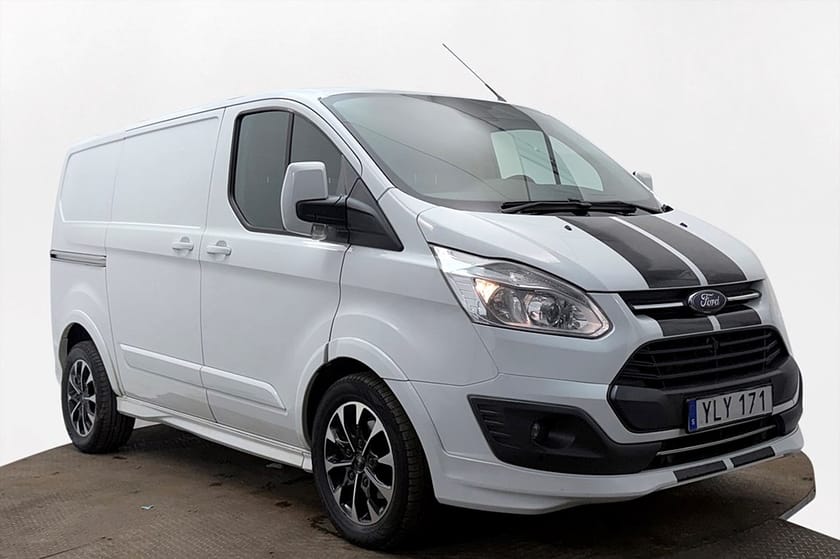 Bild 4 av Ford Transit Custom 290 2.0 3sits Värmare Delläder Inredd Kamera MOMS