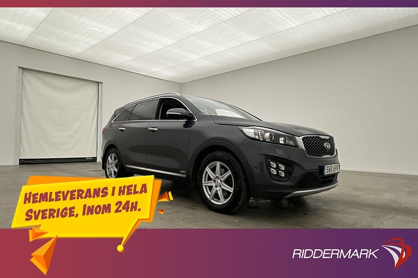 Bild 1 av Kia Sorento CRDi AWD Special Edt 7-Sits Pano 360° Skinn Drag