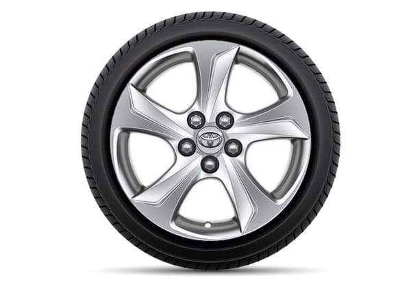 Yaris - Vinterhjul - Toyota original fälg 