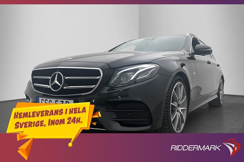 Bild 3 av Mercedes-Benz E 220 T d 4MATIC 194hk 4M AMG Wide Burmester Värm Drag