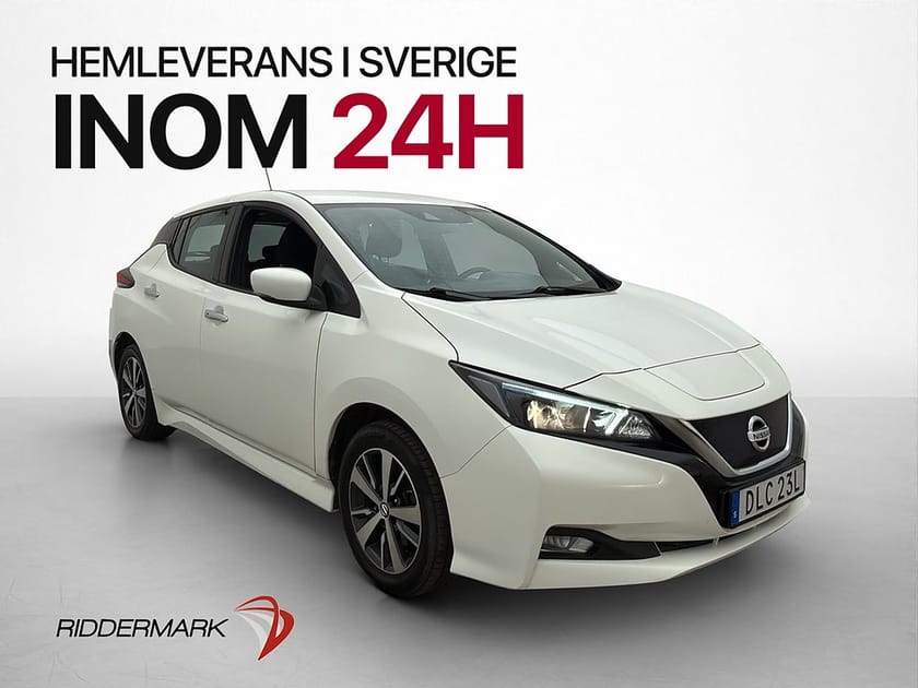 Bild 4 av Nissan Leaf 40 kWh 150hk Acenta Kamera Rattvärme
