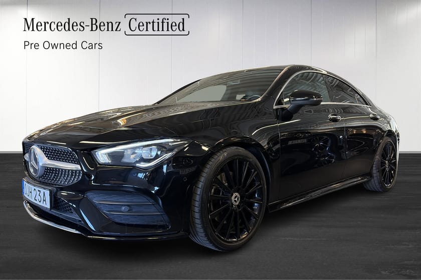 Bild 1 av Mercedes-Benz CLA 200 AMG/Panorama/Burmester/Panelbelysning