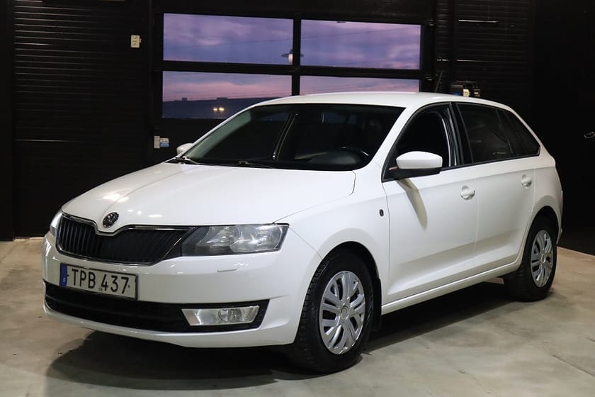 Bild 3 av Škoda Rapid Spaceback Skoda 1.6 TDI (90hk) Aut / Navi