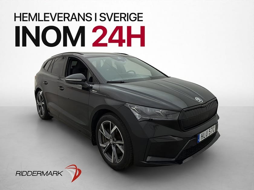 Bild 4 av Škoda Enyaq iV 80x Skoda 265hk Sportline Pano Drag Kamera Värmare