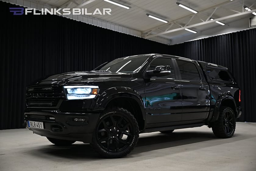 Bild 1 av RAM 1500 Crew Cab 5.7 395HK Automat|Laramie|Kåpa|Drag|Fullutrustad|Moms