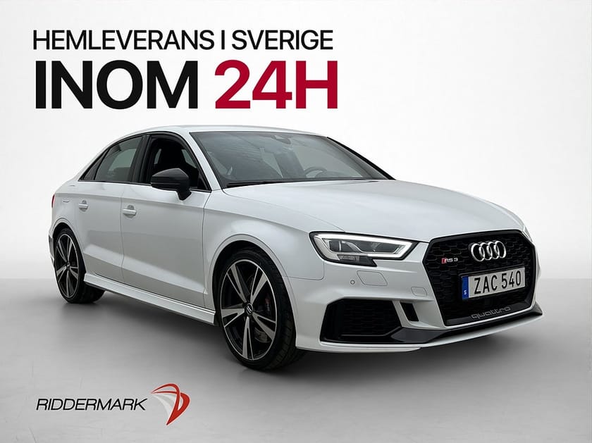 Bild 1 av Audi RS 3 Sedan 2.5  400hk Quattro B&O Cockpit Sportavgas