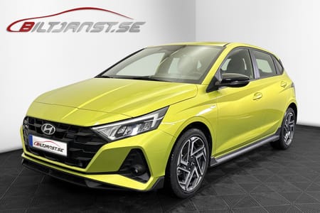 Hyundai i20 1.0T MildHybrid N-line Automat Bkamera Adaptiv Fhållare