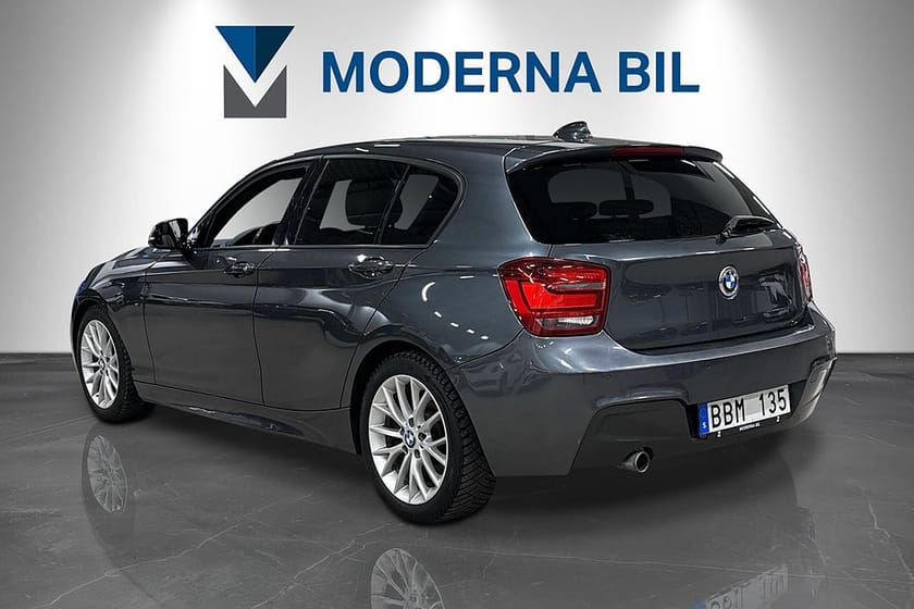 Bild 4 av BMW 120d 120 M-Sport Steptronic 184hk Helskinn PDC M-värm Nyservad